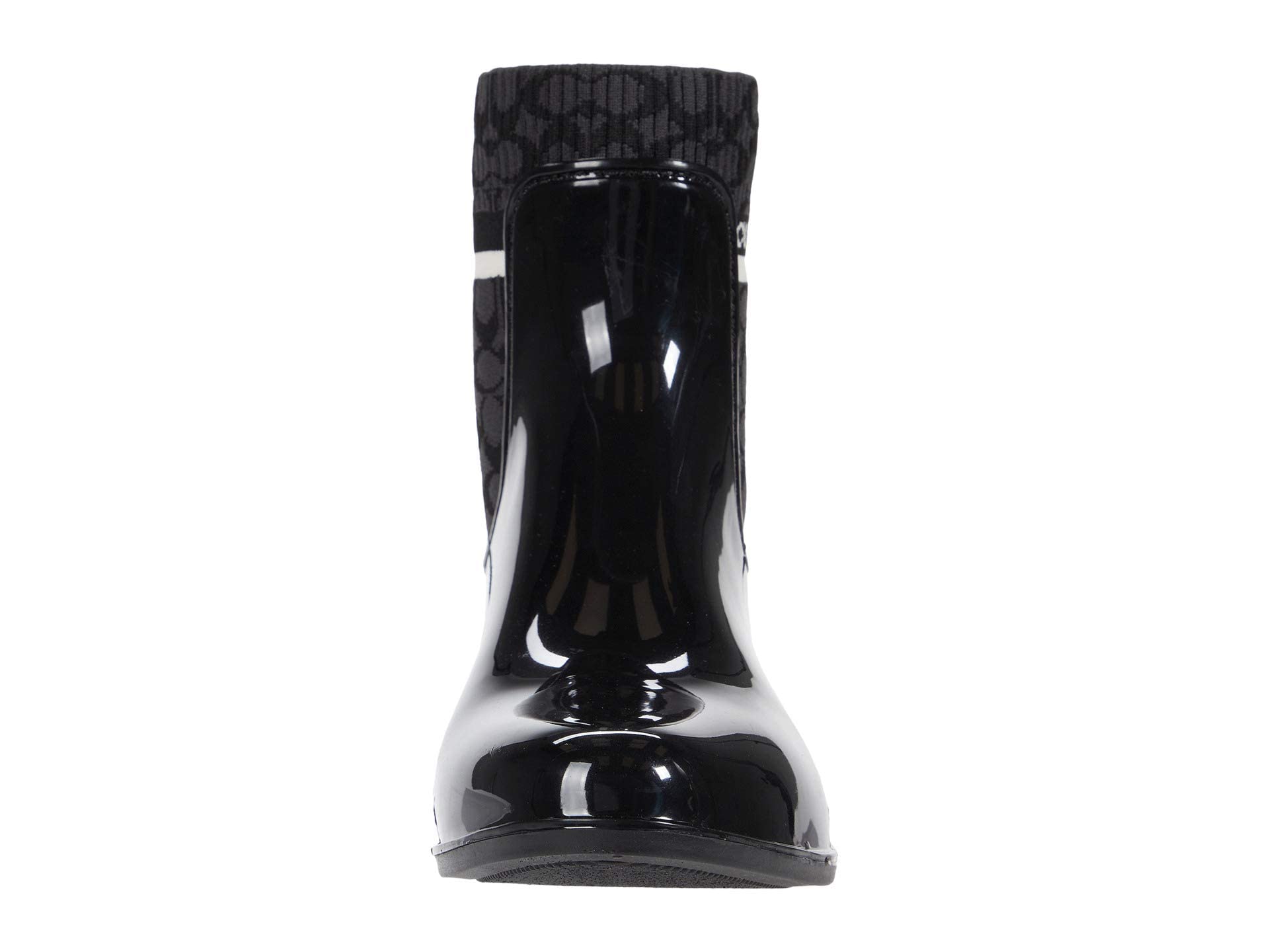 Coach Rivington Rain Bootie Black Rubber 10 B (M) | B2B Liquidation